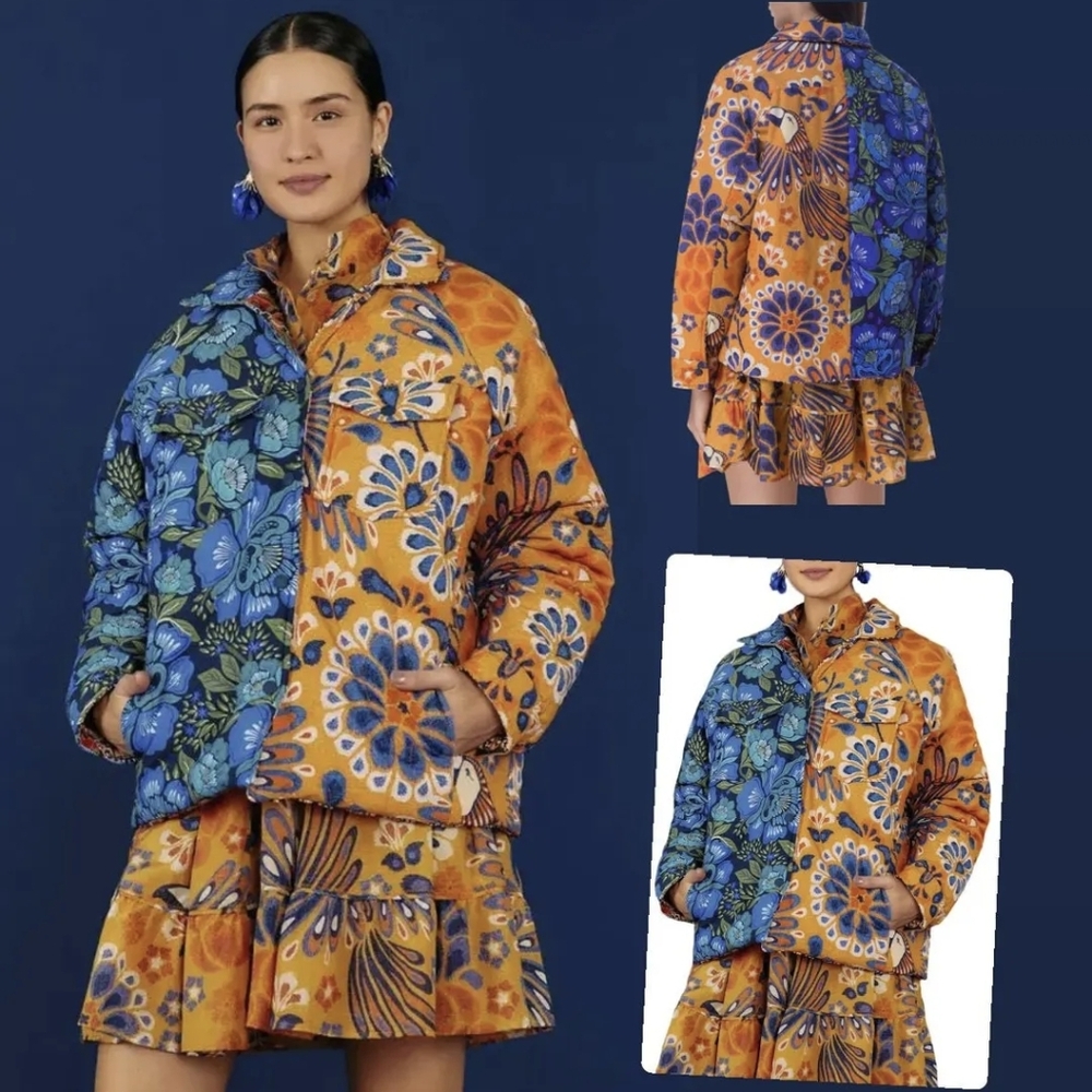 Farm rio reversible puffer